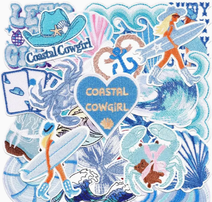 Coastal Cowgirl Patches