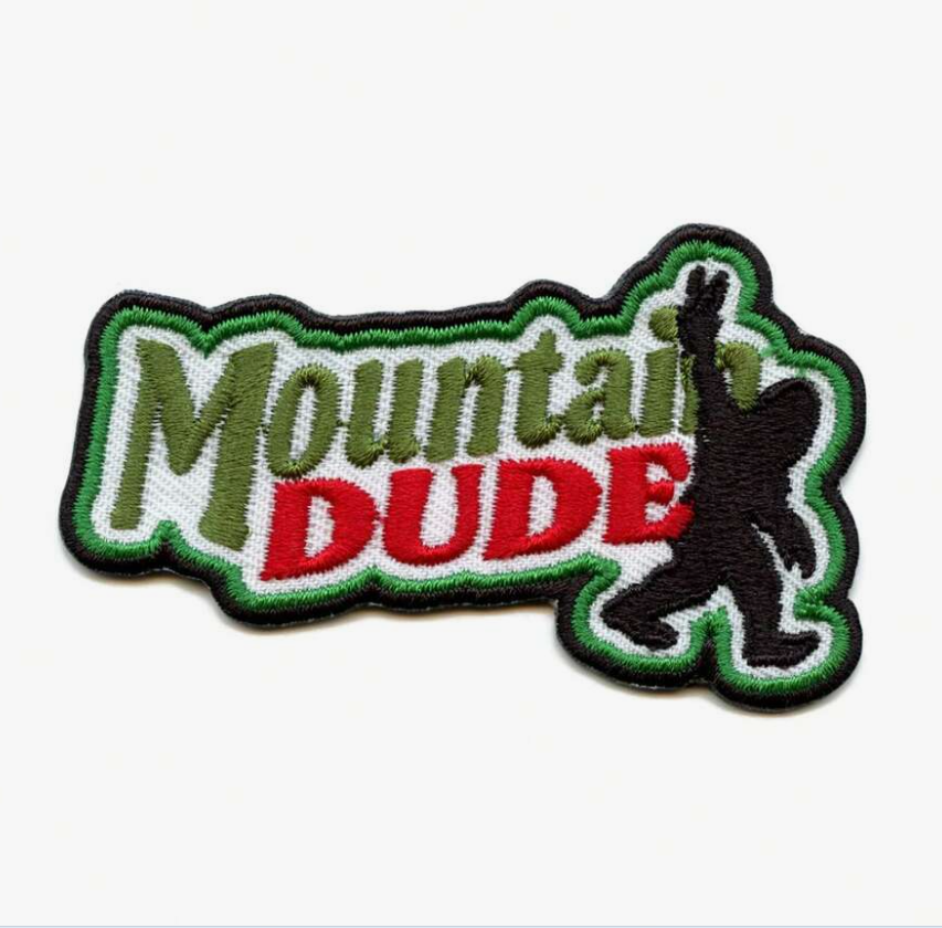 Mountain dude patch