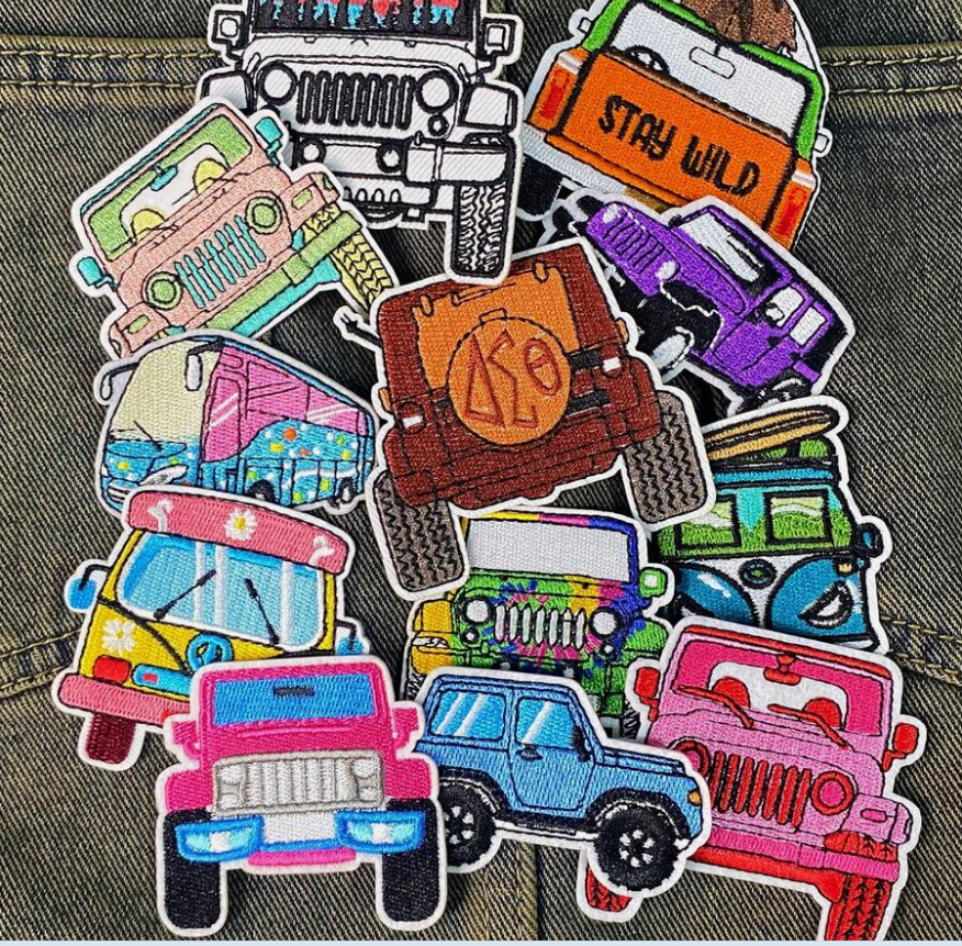 Jeep & Travel Inspired Patches